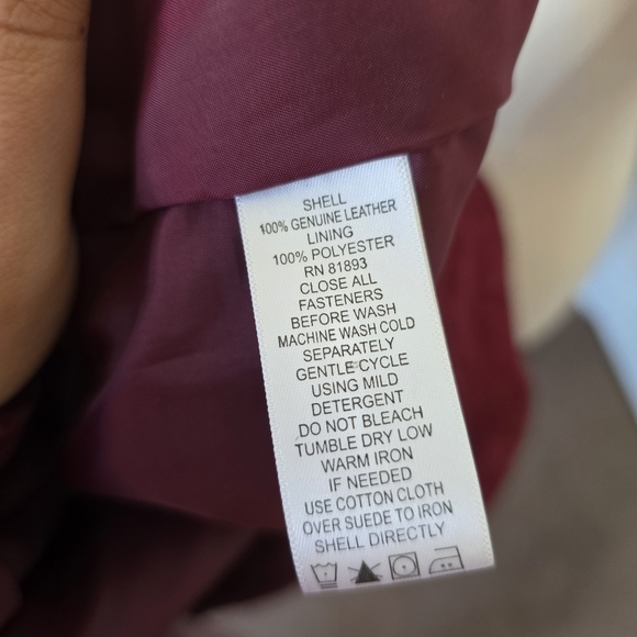 Denim & Co | 2X | Wine Washable Suede Button Front Jacket with Pockets - Picture 8 of 9